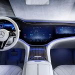 l'Hyperscreen de la Mercedes EQS