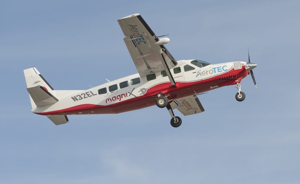Premier vol réussi pour le Cessna Grand Caravan électrique