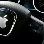 Apple Car Volant Logo
