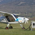 La borne de recharge électrique Skycharge certifiée EASA