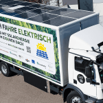 Fraunhofer ISE teste un camion électrique de 18 tonnes avec système photovoltaïque - electrive.com