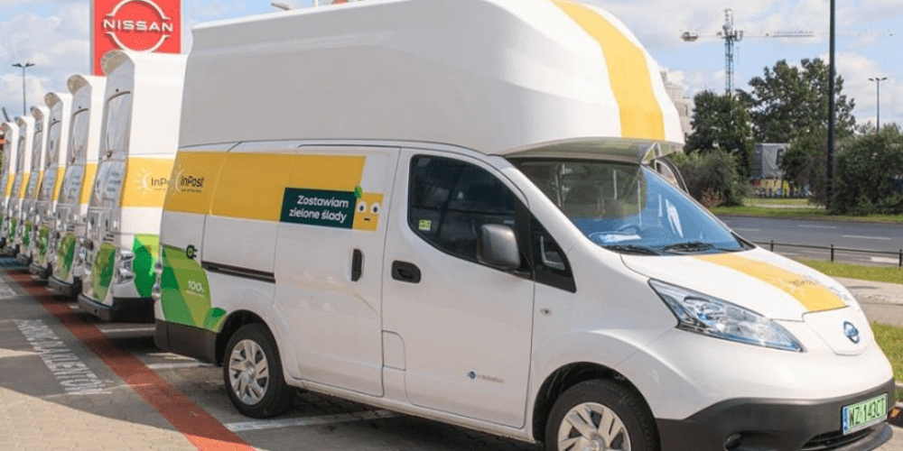 Pologne : la société de livraison de colis InPost achète 260 e-vans - electrive.com