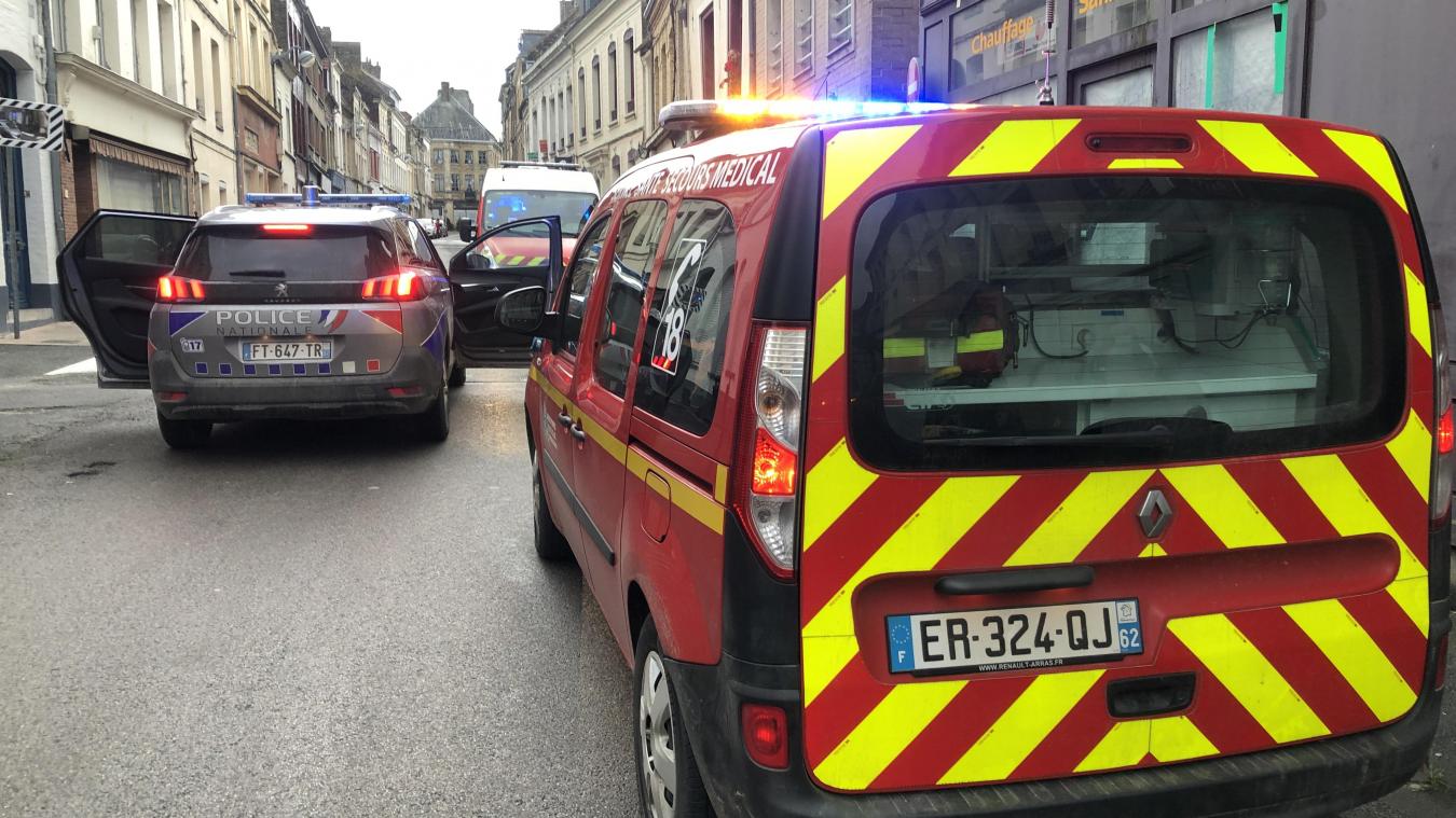 Deux personnes ont été légèrement blessés dans un accident de trottinette survenu rue de Calais à Saint-Omer.