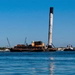 SpaceX perd presque le booster Falcon 9 en mer