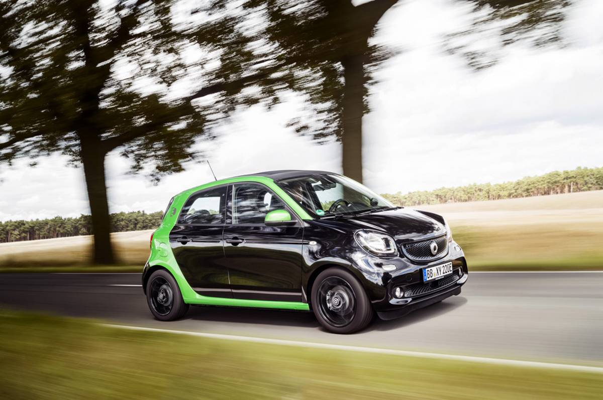 Fin de carrière pour la Smart Forfour électrique