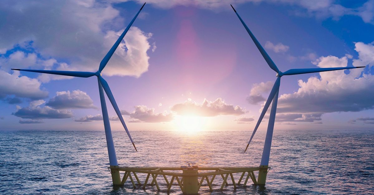Une entreprise suédoise veut lancer le marché italien de l'éolien offshore flottant avec ses turbines à double inclinaison