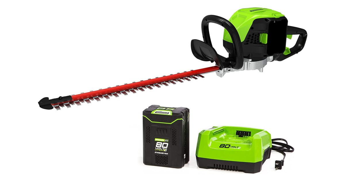 Préparez-vous pour le printemps avec ce Greenworks Pro 80V 26-in.  taille-haie à 237 $, plus dans les nouvelles offres vertes
