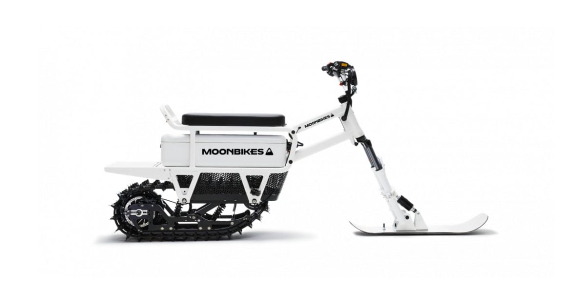 La motoneige électrique légère de Moonbike apporte ses sports de neige électriques aux États-Unis