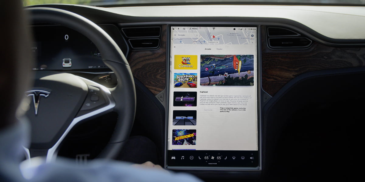 La NHTSA ouvre une enquête officielle sur 580 000 Teslas sur les fonctionnalités de jeu en voiture