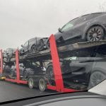 Les garnitures Tesla Model Y Performance repérées quittant la Gigafactory Berlin