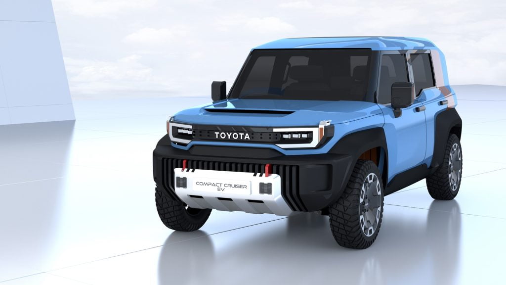 Renaissance du Toyota FJ Cruiser électrique, pick-up électrique compact parmi les nouveaux concepts de véhicules électriques