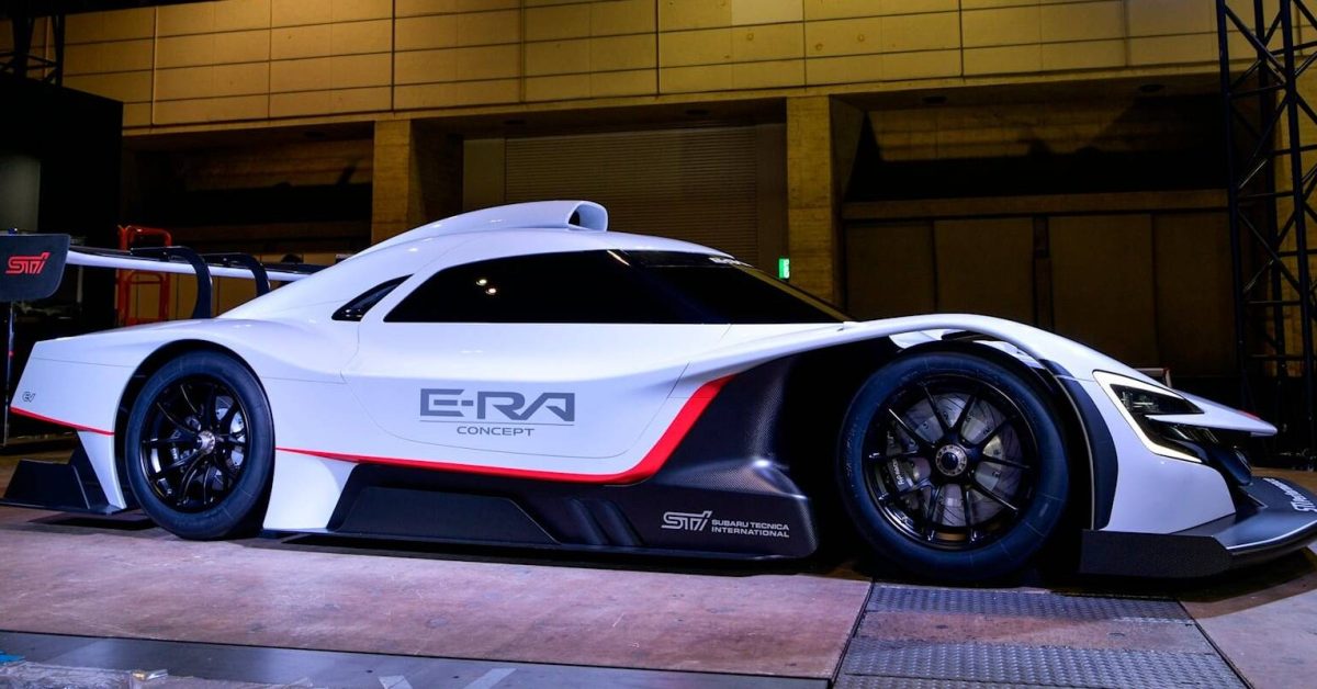 Subaru dévoile une voiture de piste électrique STI E-RA de 1 073 ch au Tokyo Auto Salon