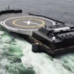 Le drone SpaceX prend la mer pour le premier lancement du Falcon 2022