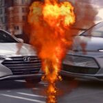 Les données gouvernementales montrent que les véhicules à essence sont jusqu'à 100 fois plus sujets aux incendies que les véhicules électriques