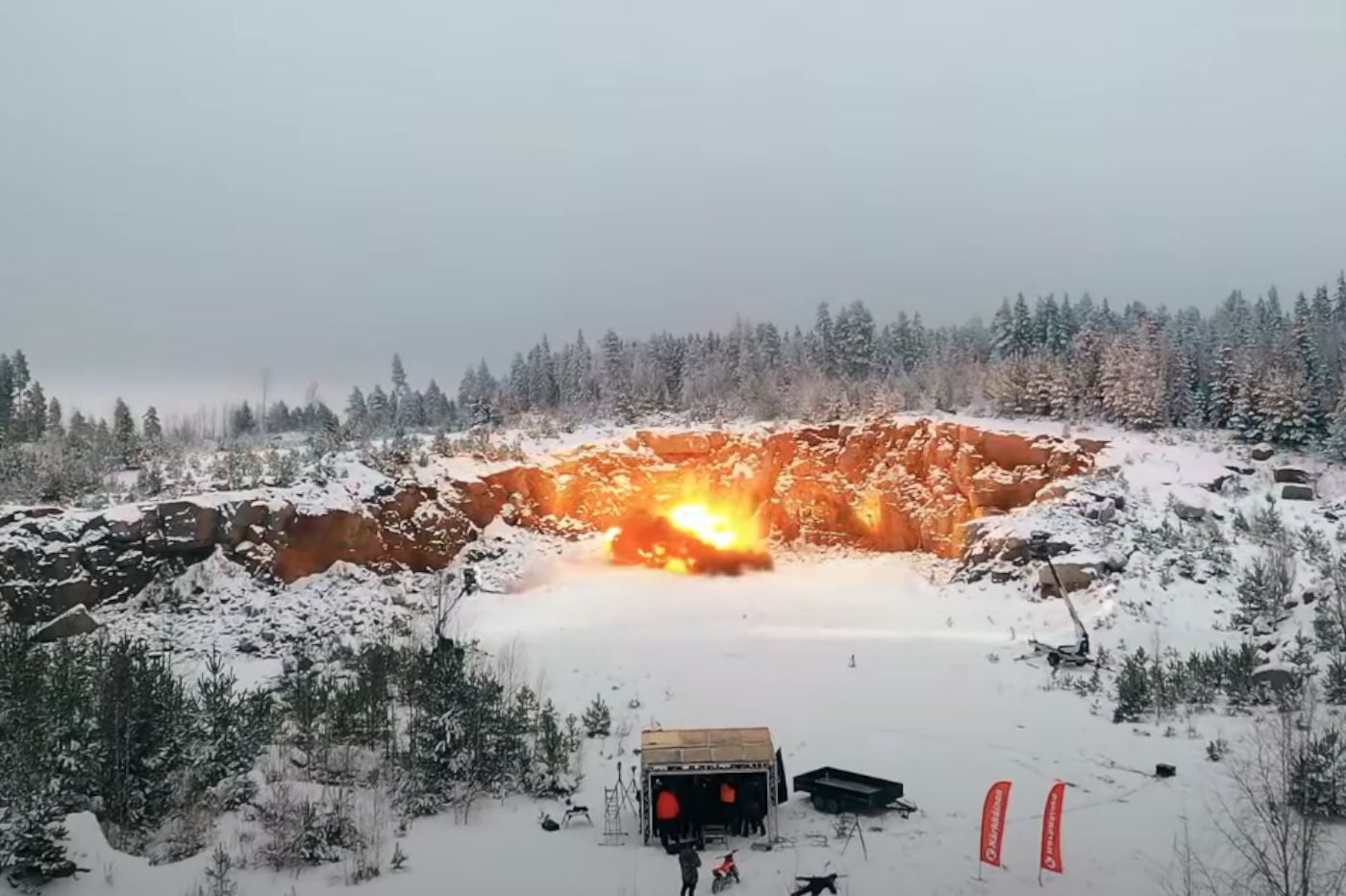 Tesla Explosion