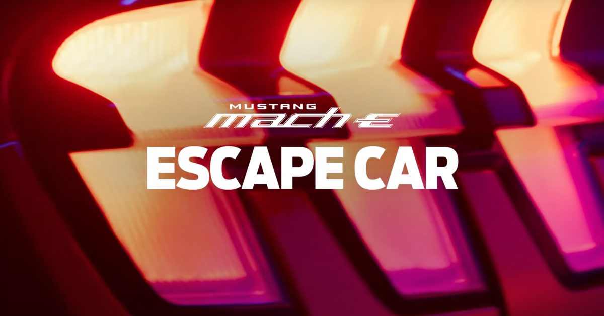 Le nouveau concept de jeu de Ford vous permet de transformer votre Mustang Mach-E en une "salle d'évasion" interactive
