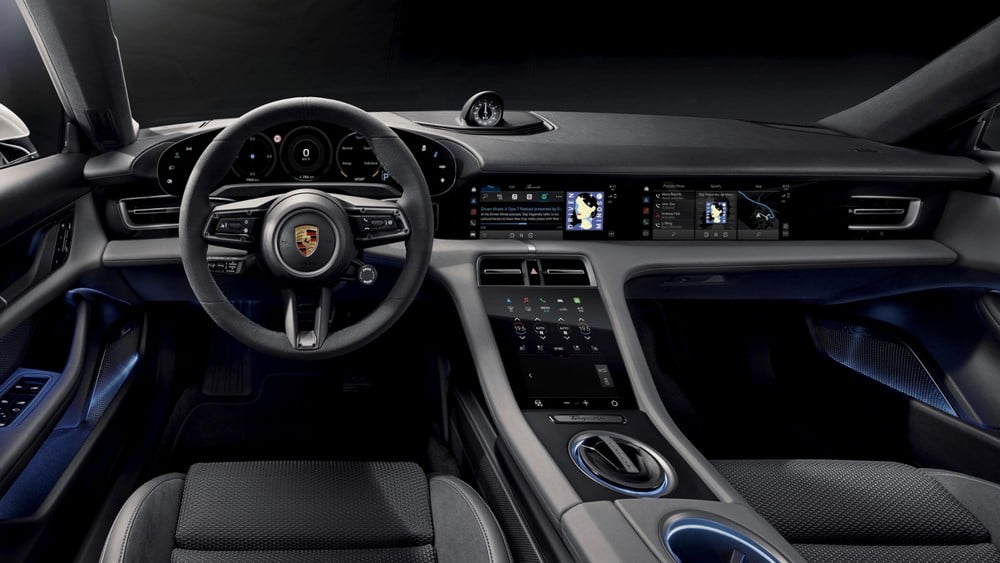 Porsche met à jour le système d'infodivertissement du Taycan