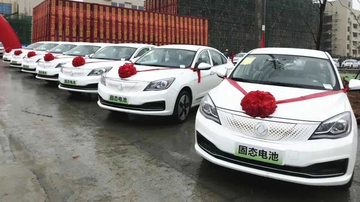 Voiture électrique : en Chine, la batterie solide est déjà une réalité