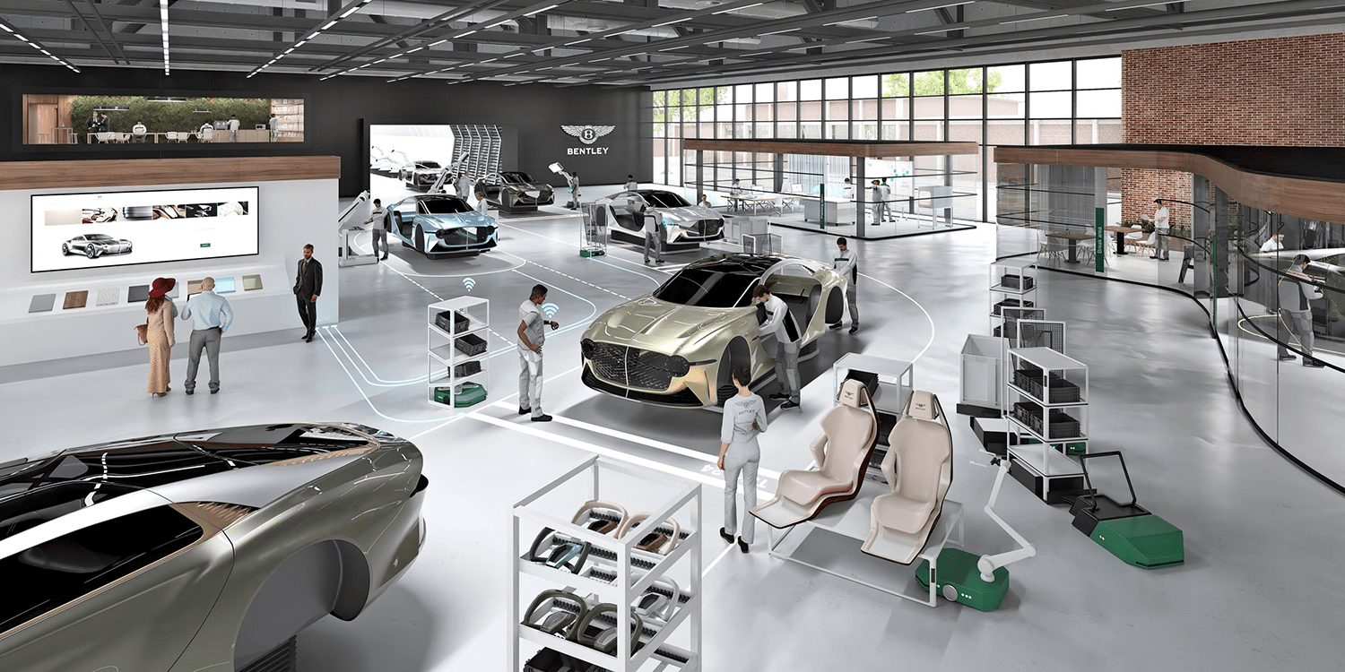 Bentley construira un modèle E dans l'usine principale de Crewe à partir de 2025 - electrive.com