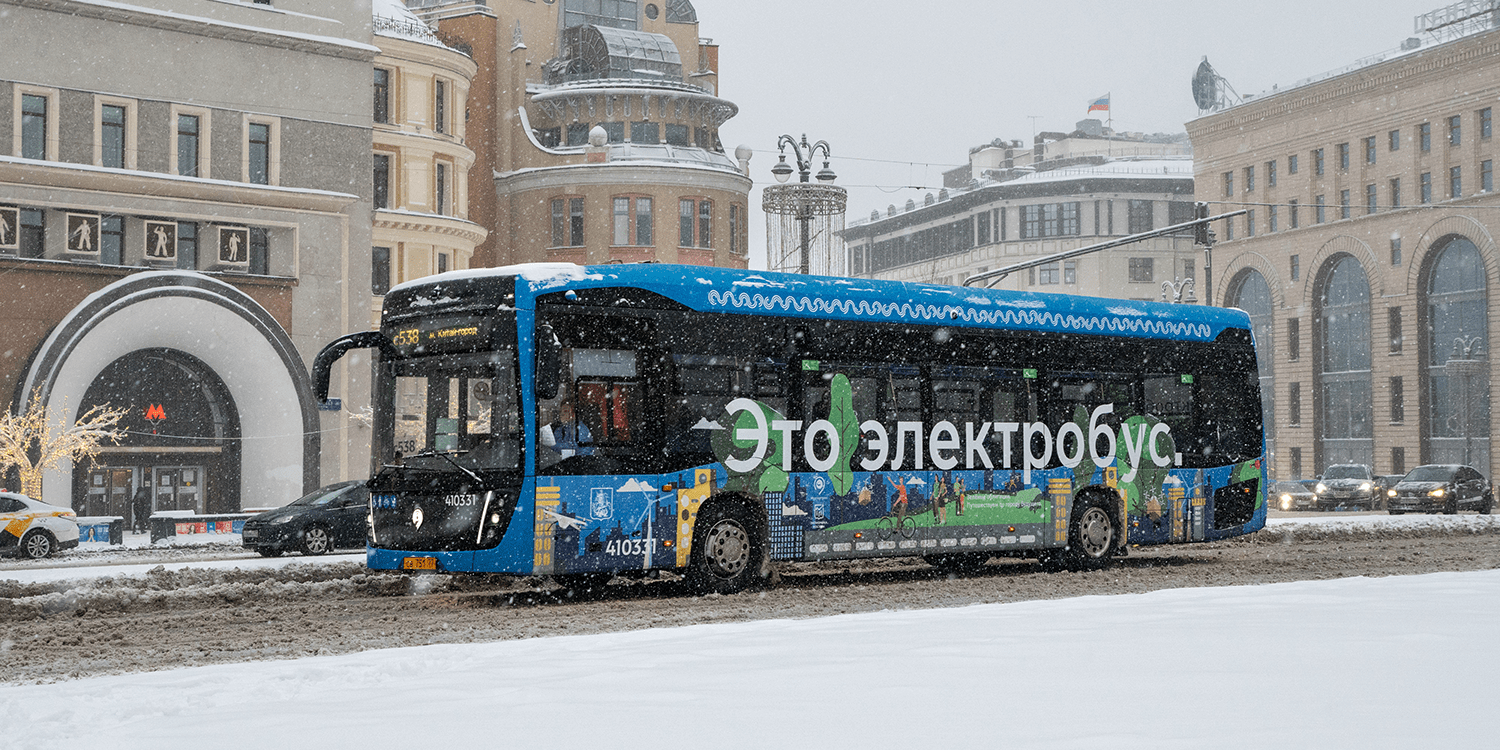 Moscou en prend 1 000.  Bus électrique en service - electrive.net