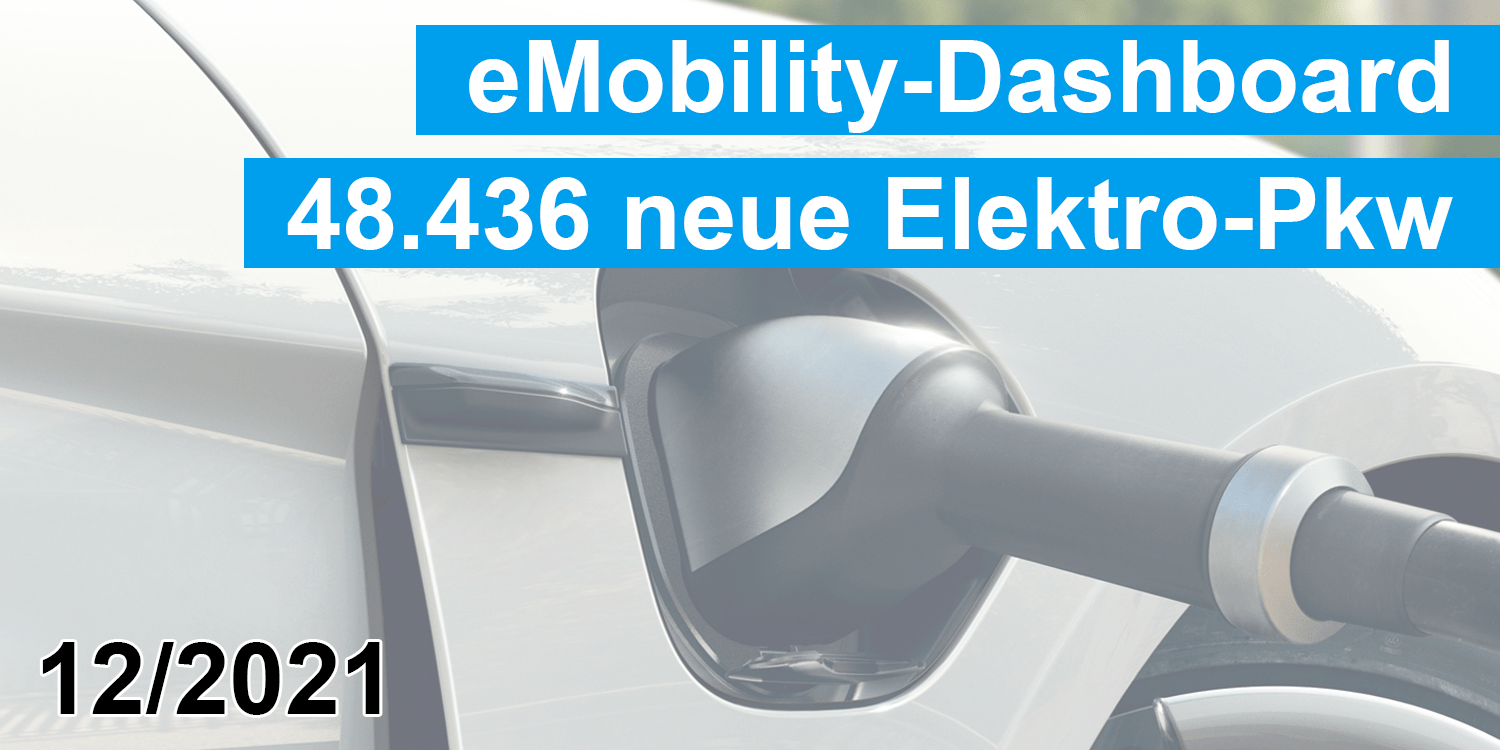 Record de nouvelles immatriculations : 48 436 voitures électriques en décembre - electrive.com