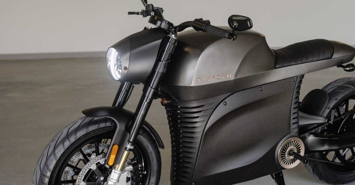 Tarform commence à livrer ses motos électriques élégantes fabriquées aux États-Unis