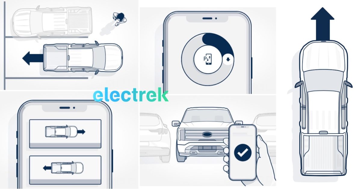 L'application Ford F-150 Lightning fuit une fonctionnalité de type Tesla Summon qui permet de se garer à distance avec l'iPhone