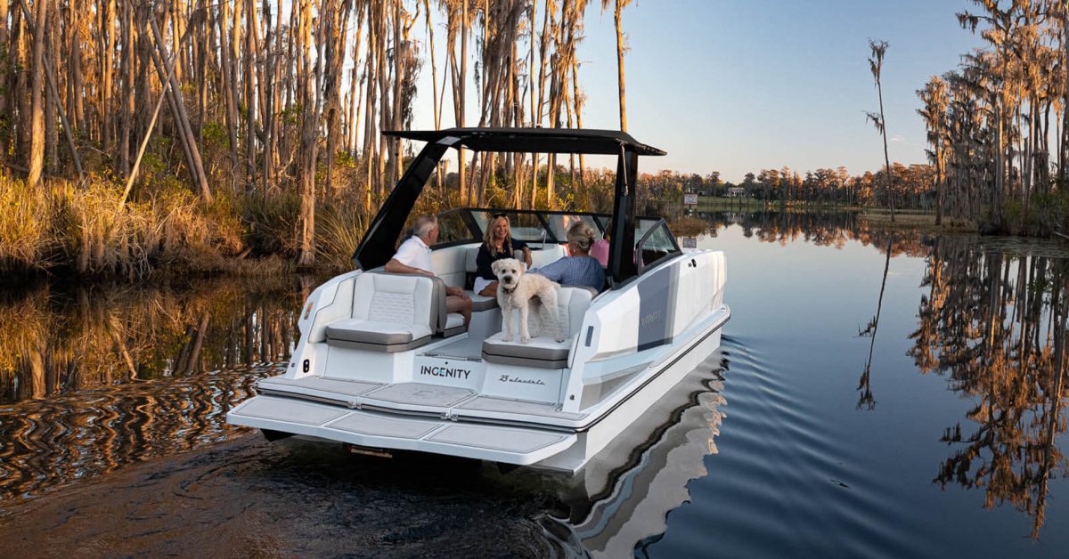 Ingenity « lance » le day-boat tout électrique 23E au Miami International Boat Show