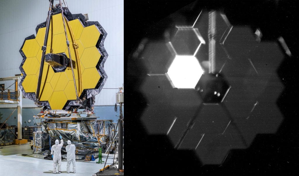 Le télescope spatial James Webb de la NASA commence à prendre vie dans l'espace lointain