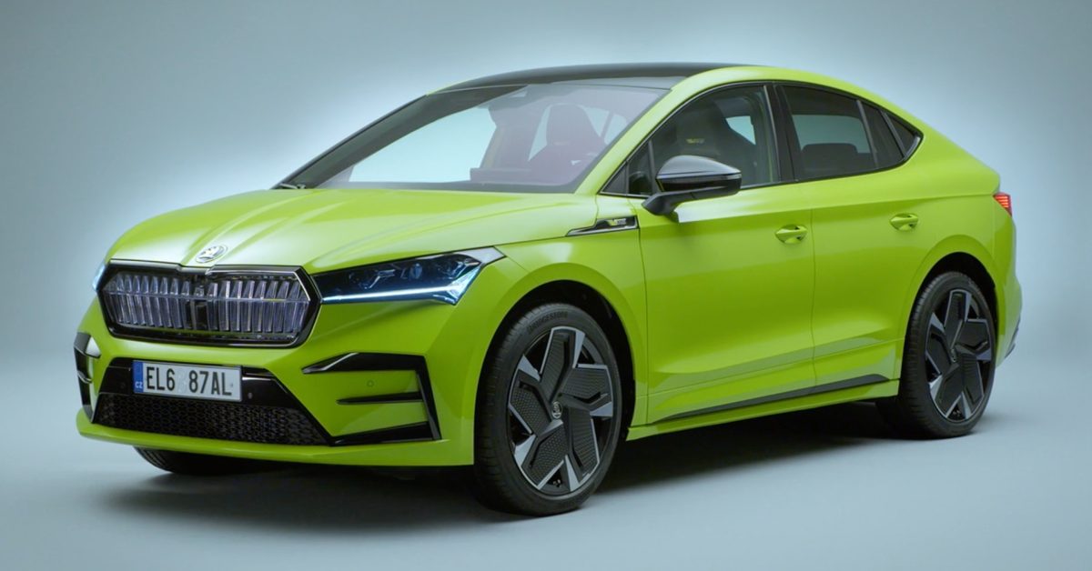 Škoda unveils new Enyaq Coupé iV reminiscent of Volkswagen's ID.5 GTX plus a sportier RS version with up to 545 km of range