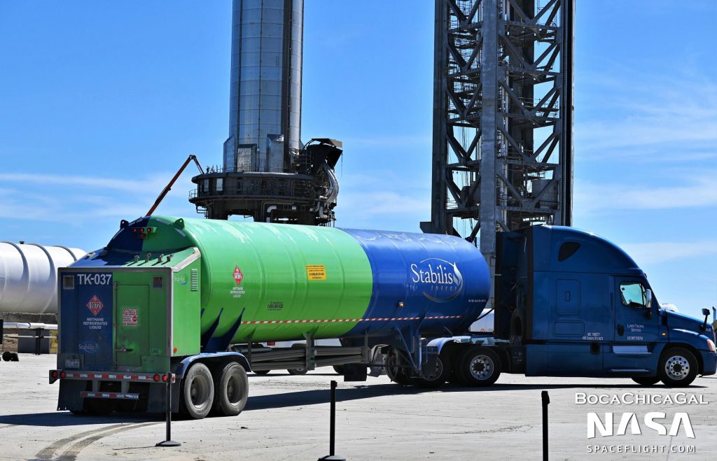 SpaceX a enfin commencé à remplir les réservoirs de carburant du site de lancement orbital de Starship