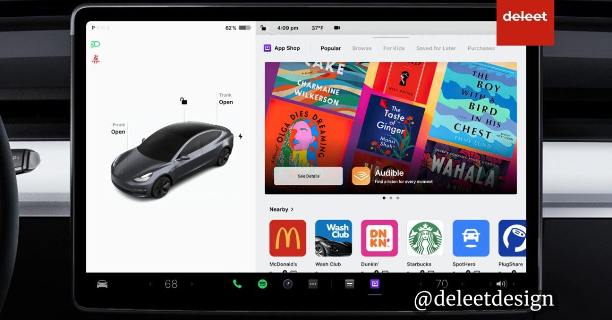 Le concept Tesla App Store est si réel que vous pouvez presque le toucher