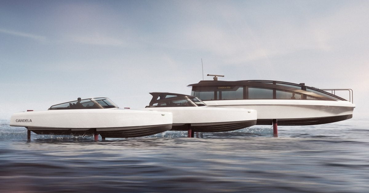 Les bateaux rapides électriques volants de Candela se développent encore dans le monde