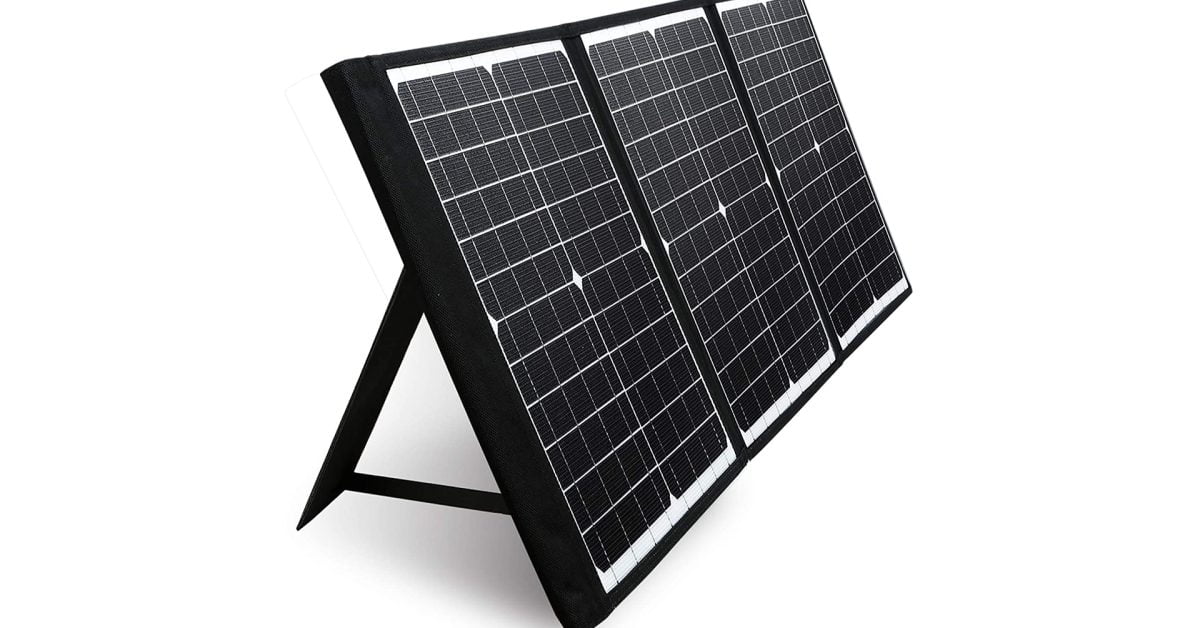 Le panneau solaire Paxcess 60W offre 18W USB-C à 105 $ (économisez 45 $), plus dans les nouvelles offres vertes