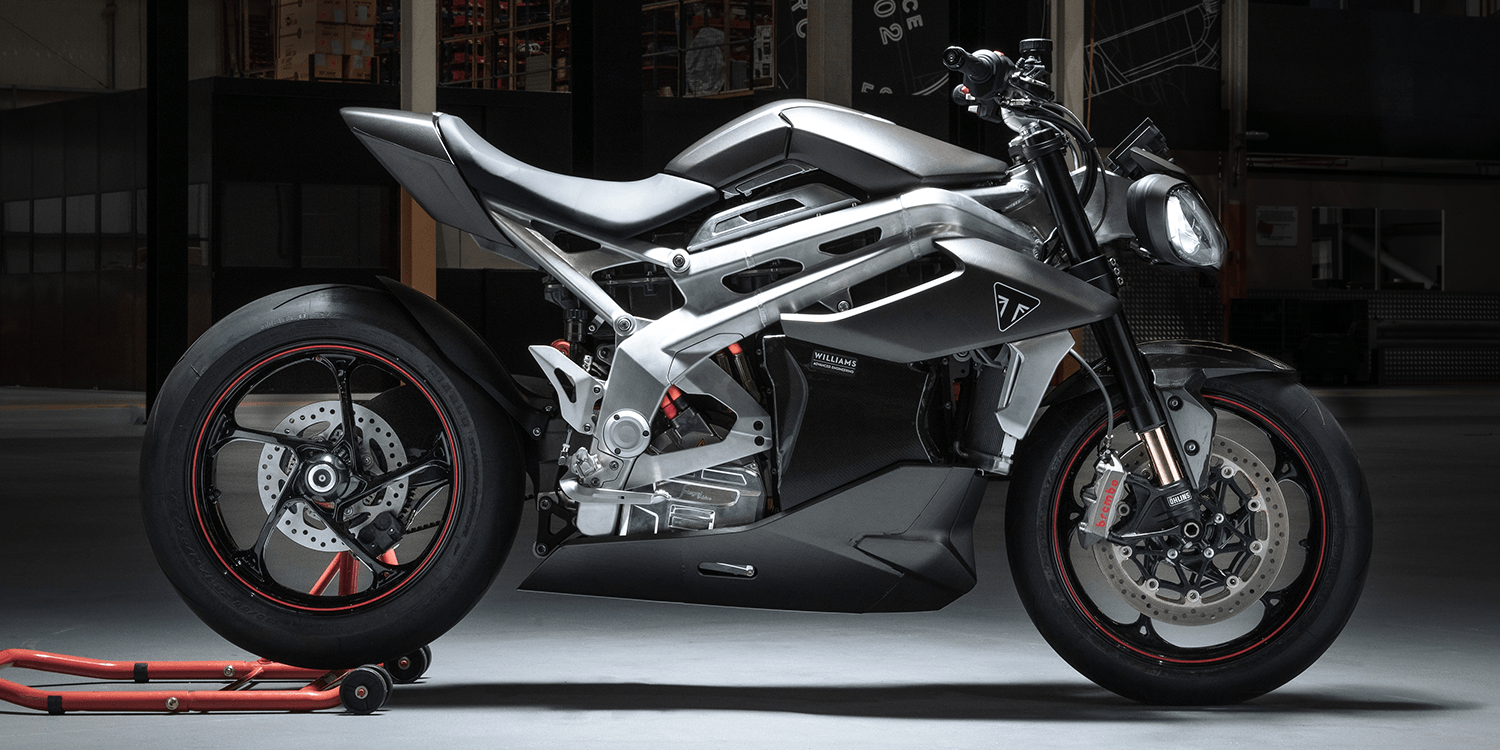 Triumph dévoile un prototype de moto électrique - electrive.com