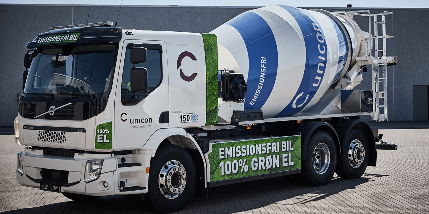 Volvo Trucks remporte une commande de bétonnière électrique - electrive.com