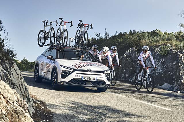 Citroën fournit au cyclisme 'AG2R CITROEN TEAM' une flotte de PHEV pour la saison 2022