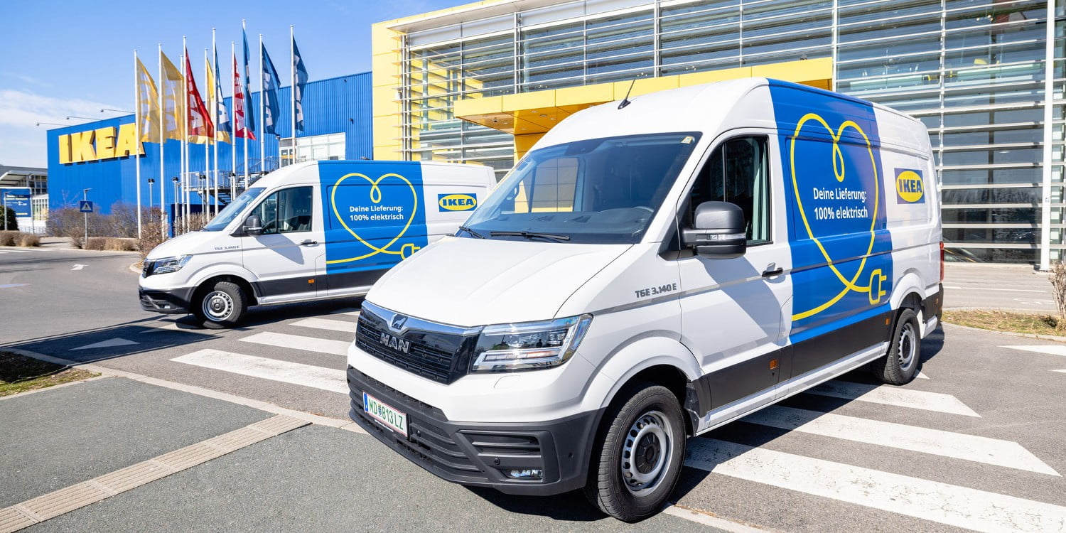 Ikea Autriche déploie des utilitaires électriques à Graz - electrive.net