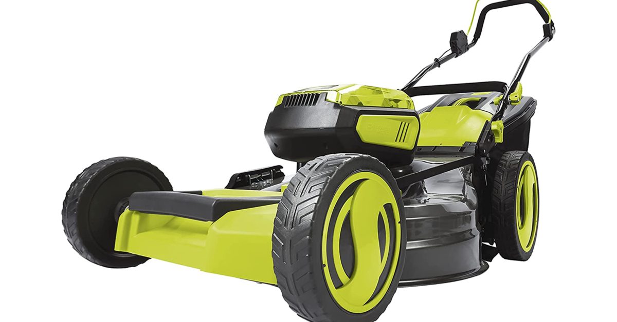 La vente de printemps de Woot comprend des tondeuses électriques Sun Joe, Greenworks, et plus encore dans les Nouvelles offres vertes