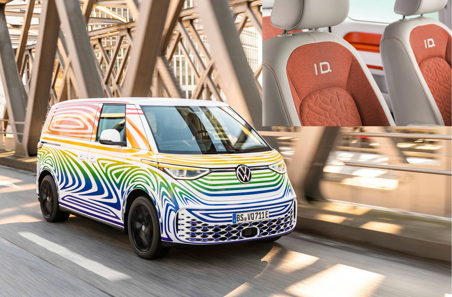 Volkswagen dévoile l'intérieur de la camionnette électrique ID Buzz à l'approche de son lancement le 9 mars.