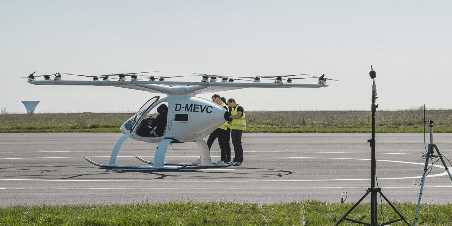 Volocopter annonce son premier vol eVTOL habité - electrive.com
