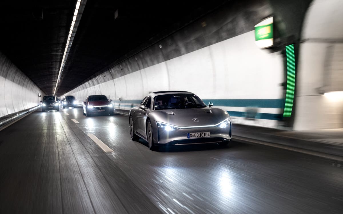 La Mercedes-Benz VISION EQXX bat tous les records de distance : plus de 1 000 km d'autonomie