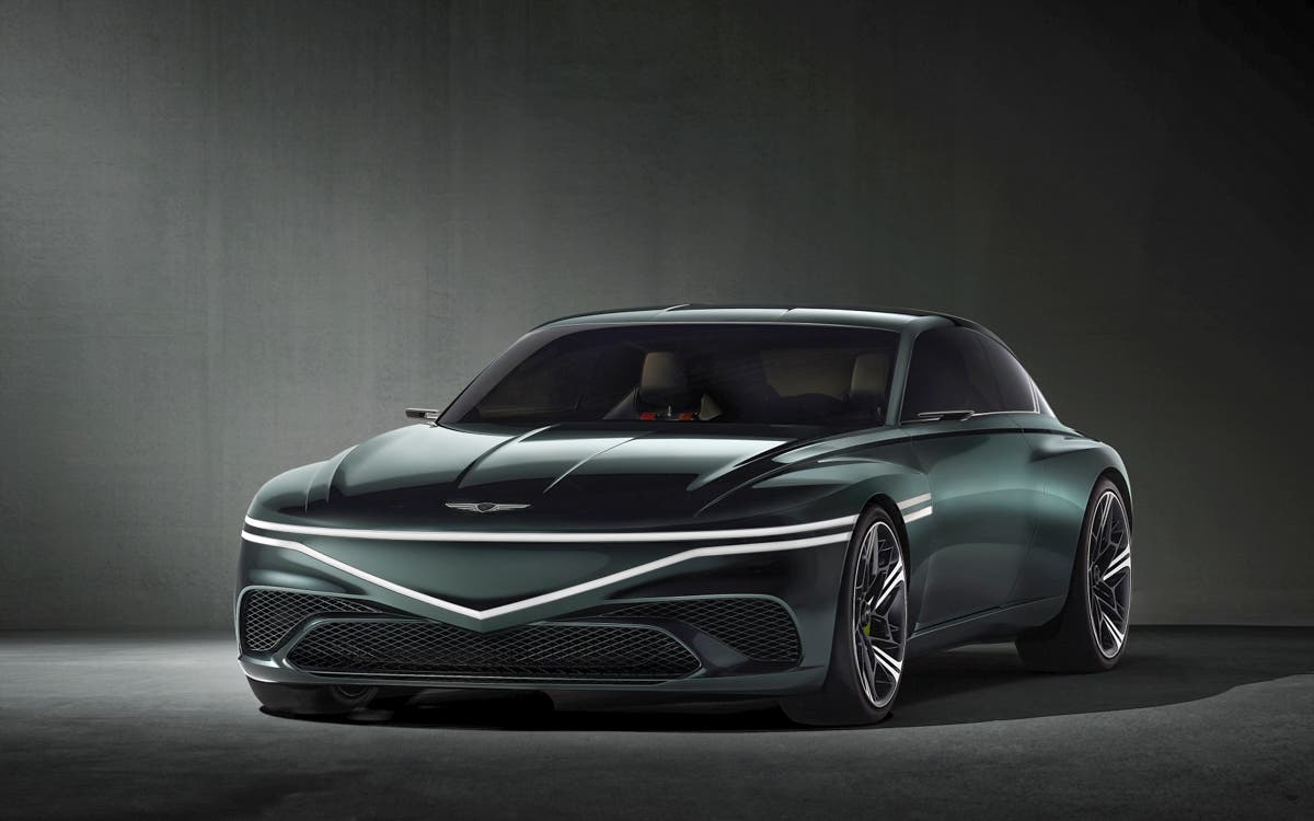 Coupé Genesis X Speedium, un aperçu des futures voitures électriques haut de gamme de Hyundai