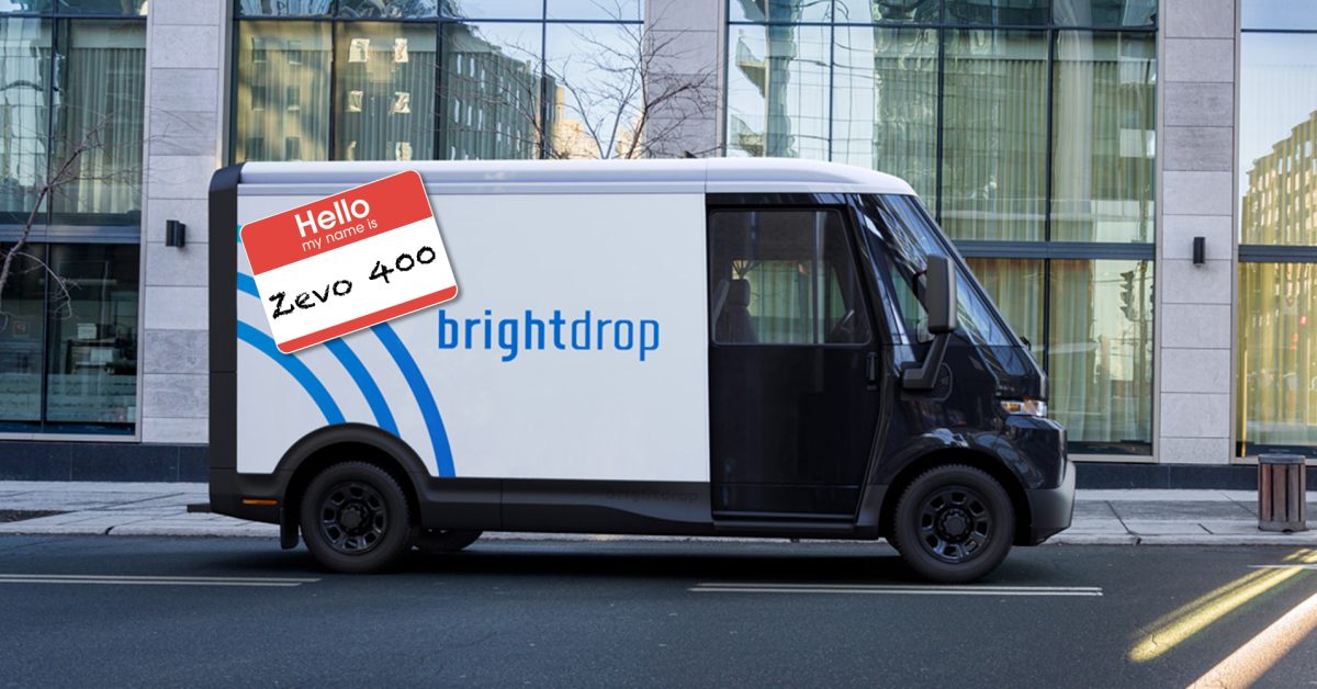 BrightDrop de GM donne des noms plus cohérents à ses véhicules et chariots de livraison électriques.
