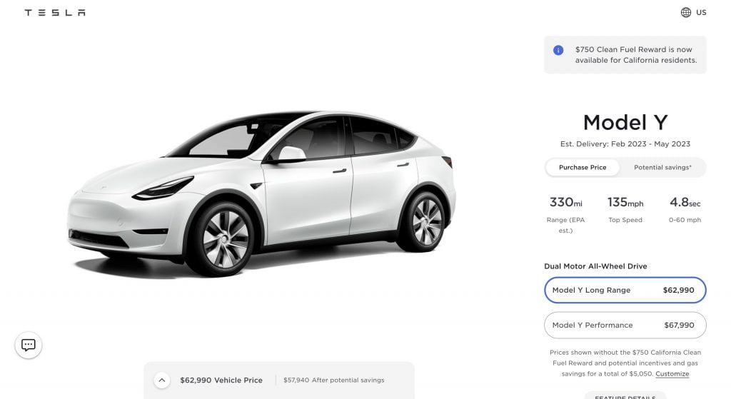 Tesla ajuste ses estimations de livraison après que certaines variantes du Model Y aient été vendues pour 2022