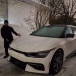 Une Kia EV6 est venue faire un tour!