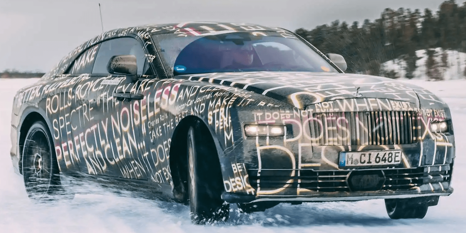 Rolls-Royce achève les essais hivernaux de la Spectre - electrive.net