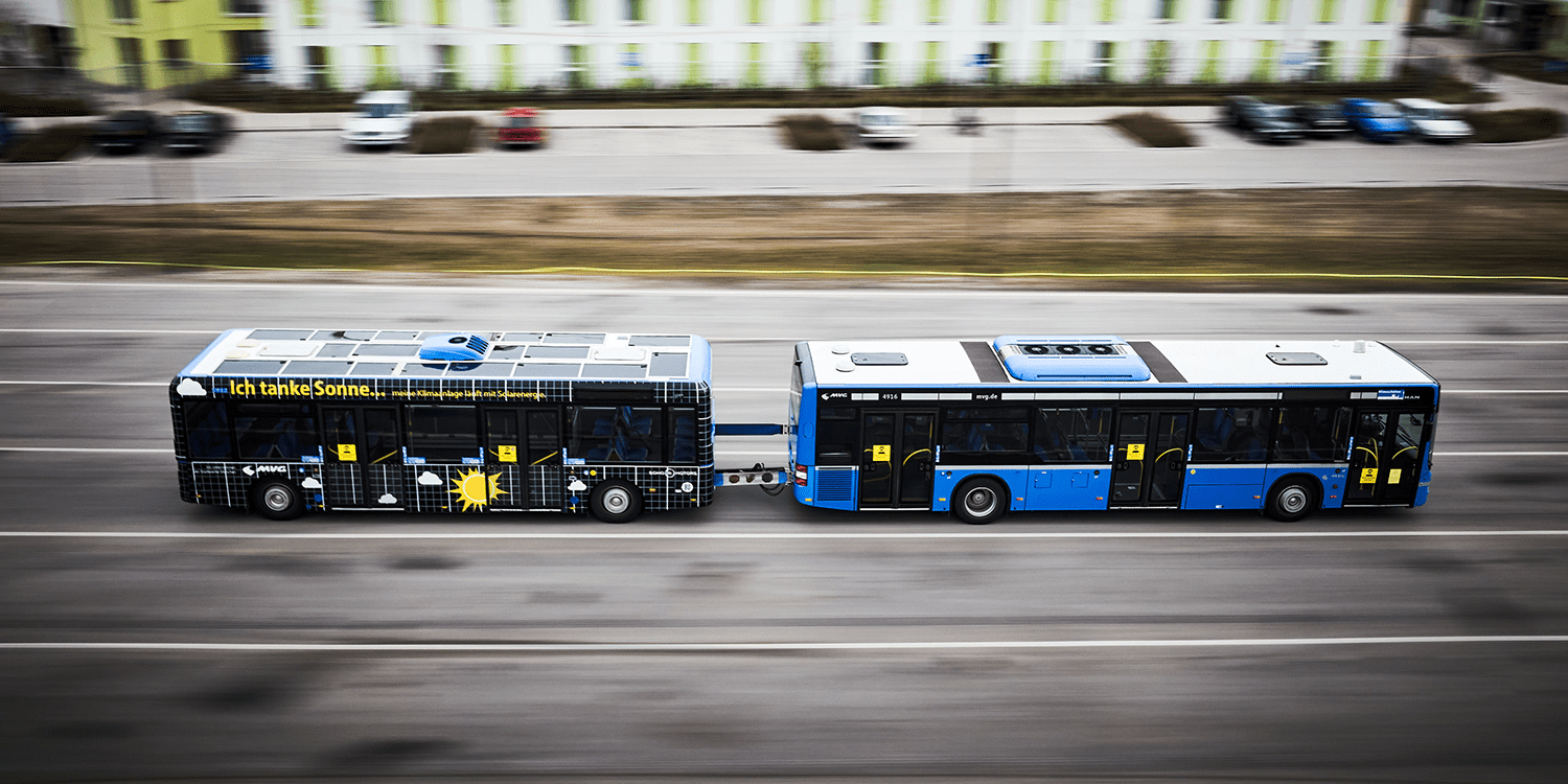 Un bus solaire pour Munich : Sono Motors et MVG testent la technologie solaire dans les transports publics - electrive.net