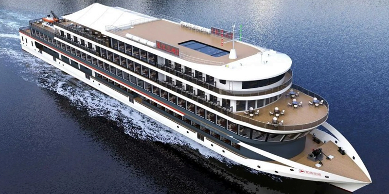 Un navire de croisière électrique de 100 mètres effectue son voyage inaugural - electrive.net