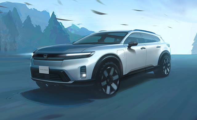 Honda dévoile le style du SUV électrique Prologue à venir en 2024